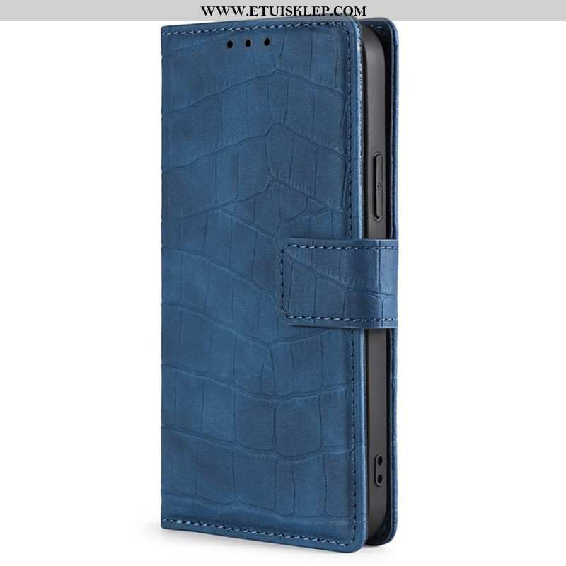 Etui Folio do Xiaomi Redmi Note 12 5G Krokodyl